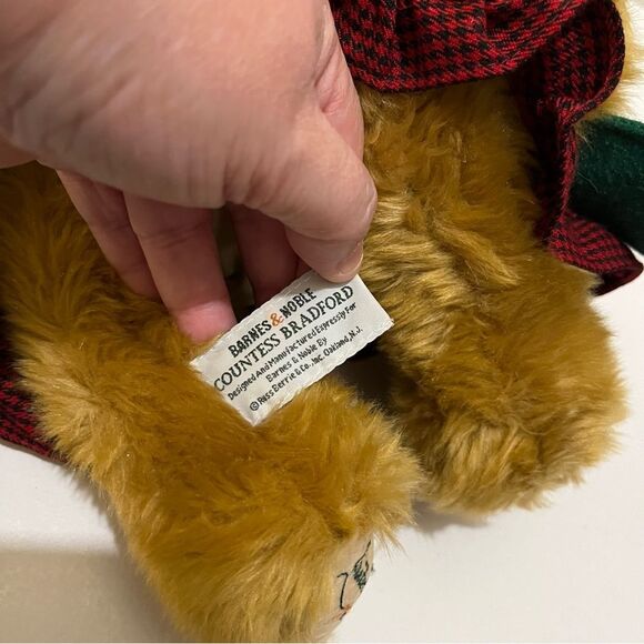 Barnes and Noble Teddy Bear Plush 12" Stuffed Countess Bradford Russ Berrie & Co - Picture 13 of 14